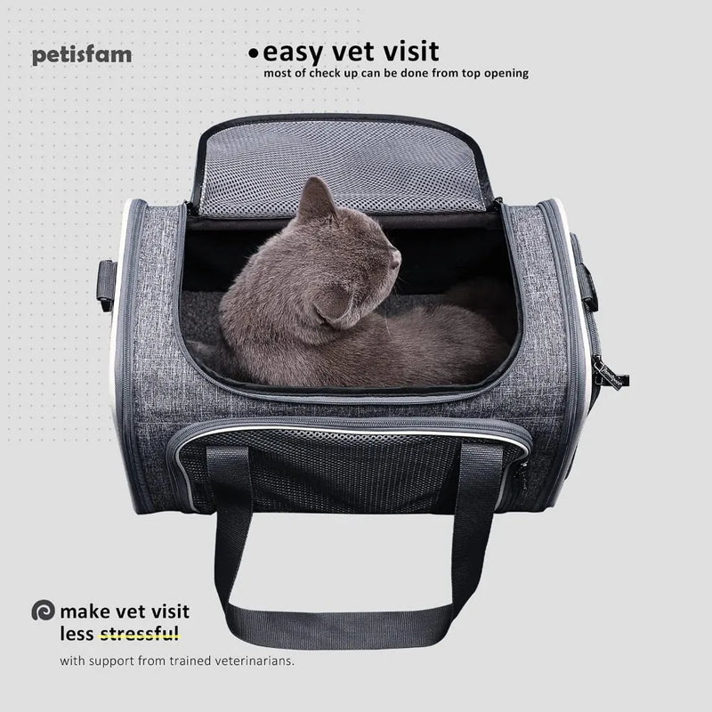 Top Load Katzentransportbox, ausbruchsichere Tasche